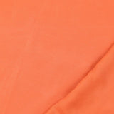 Plain Lightweight Soft Dress Fabric Lyocell Linen Orange Fold