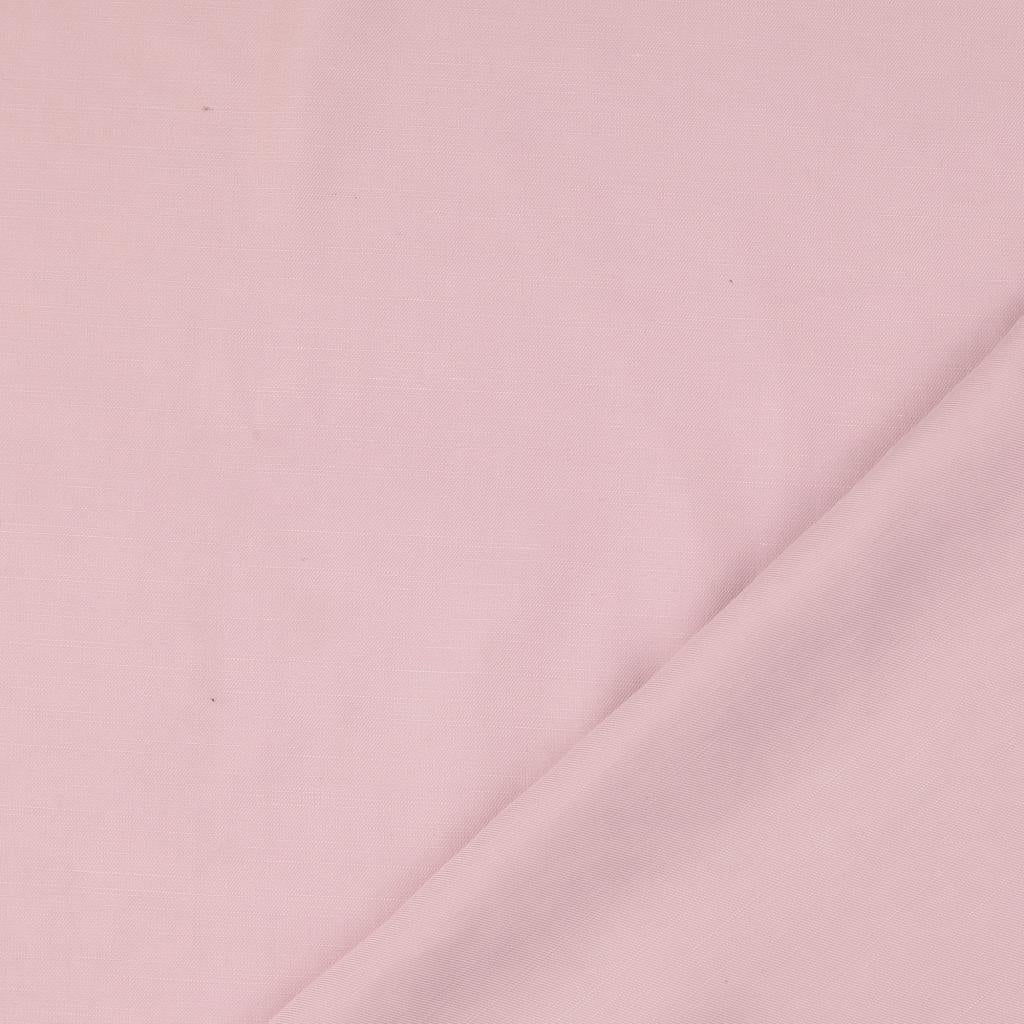 Plain Lightweight Soft Dress Fabric Lyocell Linen Pink Fold