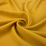 Polyester  Ress Fabric Landon Superior Smooth Crepe Mustard Twist