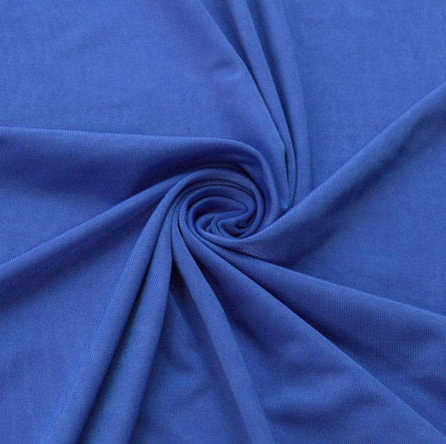 Polyester Jersey Slinky Royal Blue Polyester Royal 2