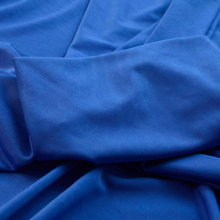 Polyester Jersey Slinky Royal Blue Polyester Royal