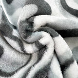 Polyester Double Sided Cuddles Fleece Fabric Grey Camo