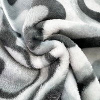 Double Sided Fleece - Camo Grey