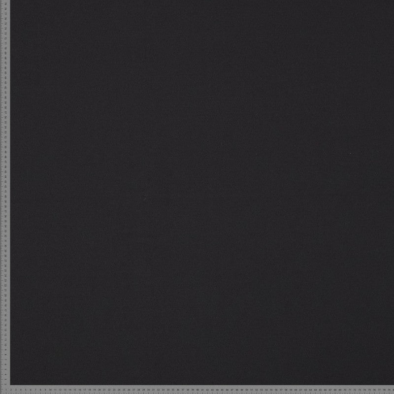 Polyester Elastane Athleisure Wear Fabric Flex Fit Knit Black