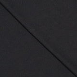 Polyester Elastane Athleisure Wear Fabric Flex Fit Knit Black Fold
