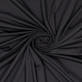 Polyester Elastane Athleisure Wear Fabric Flex Fit Knit Black Twist