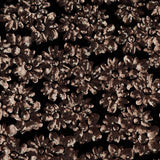 Polyester Elastane Net Velvet Fabric Bronzed Glitz Floral Sequins