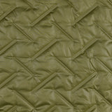 Polyester Embossed Quilted Coating Fabric Grate Quilt Olive