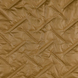 Polyester Embossed Quilted Coating Fabric Grate Quilt Sand