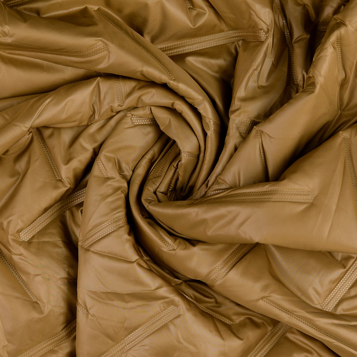 Polyester Embossed Quilted Coating Fabric Grate Quilt Sand Twist