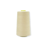 Polyester Overlocking Sewing Machine Thread Cone Mid Beige 5000M
