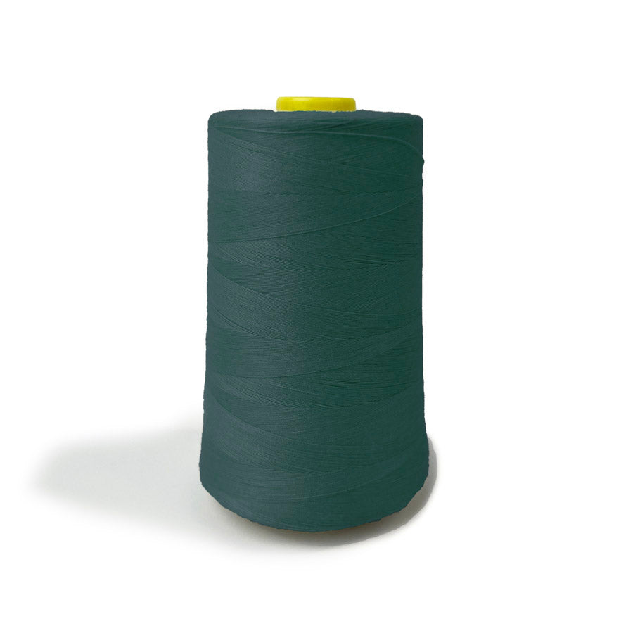 Polyester Overlocking Sewing Machine Thread Cone Teal 2