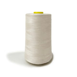 Polyester Overlocking Sewing Machine Thread Cone White