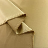 Polyester Satin Back Crepe Dress Fabric Liquid Gold Fold