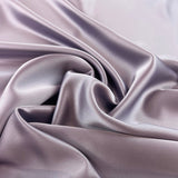 Polyester Satin Back Crepe Dress Fabric Liquid Lavender