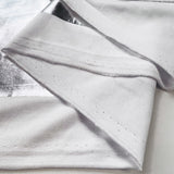Polyester Spandex Dance Fabric Night Fever Silver Fold