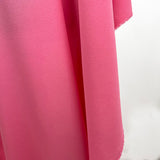 Polyester Triple Crepe Fabric Candy Pink Hang