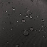 Polyester Water Resistant Outdoor Fabric Oeko Tex Cushion Soft Black Water
