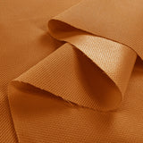 Polyester Water Resistant Outdoor Fabric Oeko Tex Cushion Soft Burnt Orange Fold