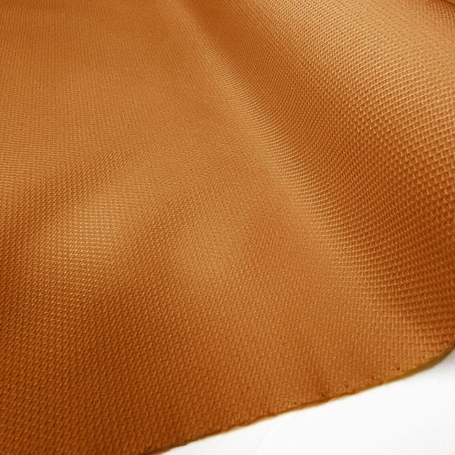 Polyester Water Resistant Outdoor Fabric Oeko Tex Cushion Soft Burnt Orange Roll