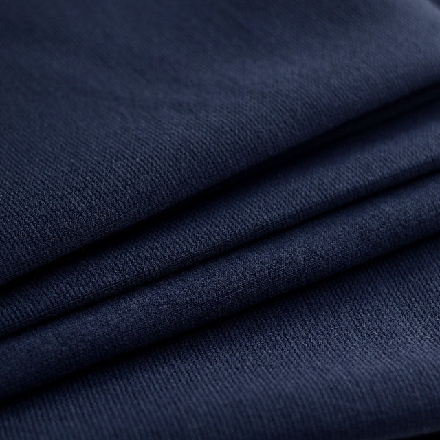 Ponte Roma Navy Navy Knitted Dress Craft Fabric Cud