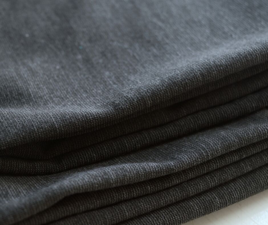 Ponti Di Roma Grey Marl Ponte Roma Dress Fabric 2