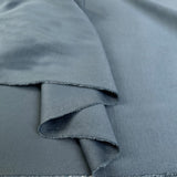 Pontoba Teal Viscose Polyamide Elastane Double Knit Jersey Fabric Fold