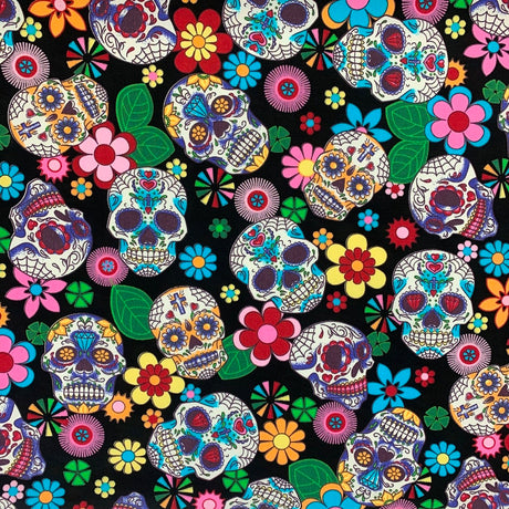 Poplin Print Ayamarca Close Up