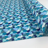 Poplin Print Bearly Blue Roll