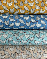 Poplin Print Chicken Mustard Blue Turquoise Beige Cotton Floral Dress Fabrics Group 84D5F5A6 5E69 4Ac3 99B2 365C66C8609E