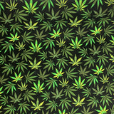Poplin Print Hemp Black Pattern