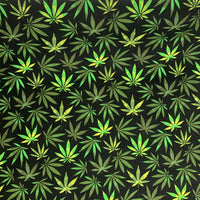 Poplin Print - Hemp - Black