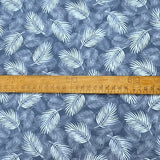 Poplin Print Maui Blue Cotton Dress Fabrics S1