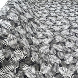 Poplin Print Maui Grey Cotton Dress Fabrics Roll
