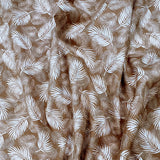 Poplin Print Maui Sand Cotton Dress Fabrics Roll