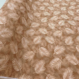 Poplin Print Maui Sand Cotton Dress Fabrics Roll1