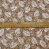 Poplin Print Maui Sand Cotton Dress Fabrics S1