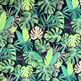 Poplin Print Molokai Black Cotton Dress Fabrics S