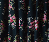 Poplin Print - Sherlock - Black