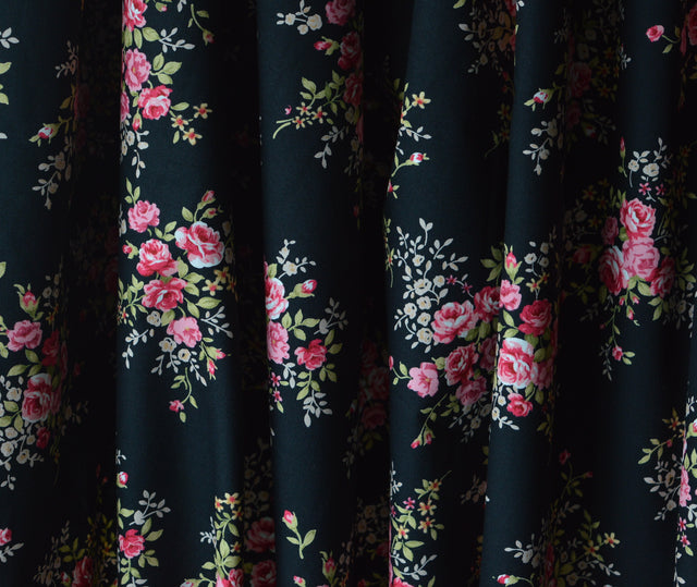 Poplin Print Sherlock Black D
