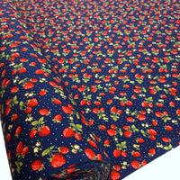 Poplin Print - Strawberry Pie