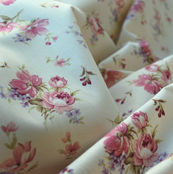 Poplin Print English Rose Pink