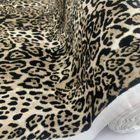 Remnant - Poplin Print - Arabian Leopard (0.75m)
