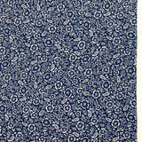Poplin Prints Folk Navy F