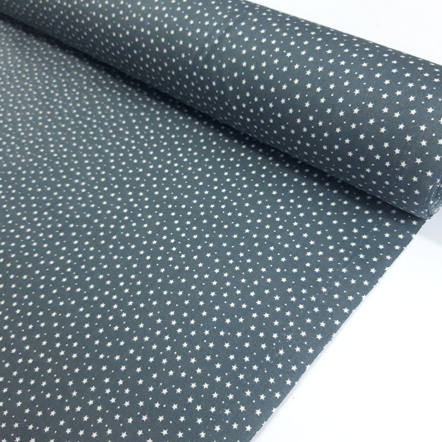Poplin Prints Galaxy Grey Cotton Poplin Printed Farbric Fabric Photo
