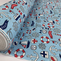 Remnant - Sewing Room - Harbor - Pale Blue (1.2m)