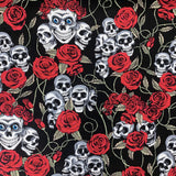 Poplin Prints Lively Death Pattern