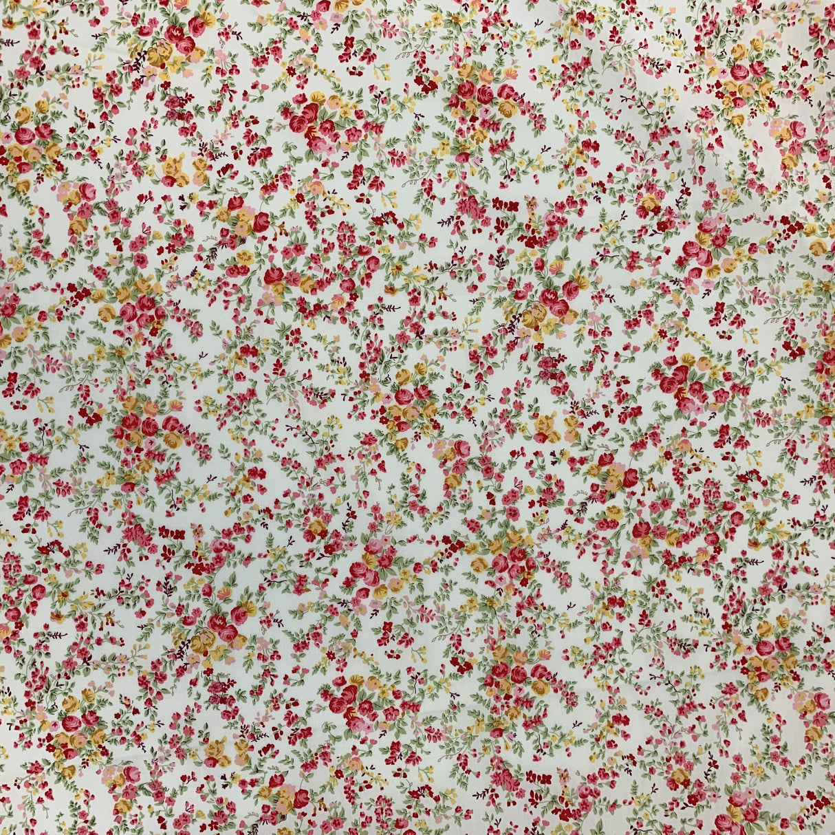 Poplin Prints Lydia Ivory Pattern
