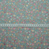 Poplin Prints Manor House S Grey Small Floral Cotton