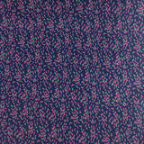 Poplin Prints Meadow Navy Small Floral Cotton Poplin Printed Farbric Fabric Photo